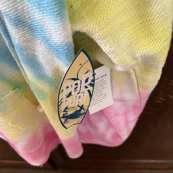 NWT Pop Surf Tie dye Hooded Sweatshirt - Picture 2 of 3